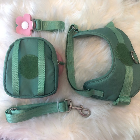 Vetreska Flora Pet Harness & Backpack 3 In 1 Set - Picture 3 of 9